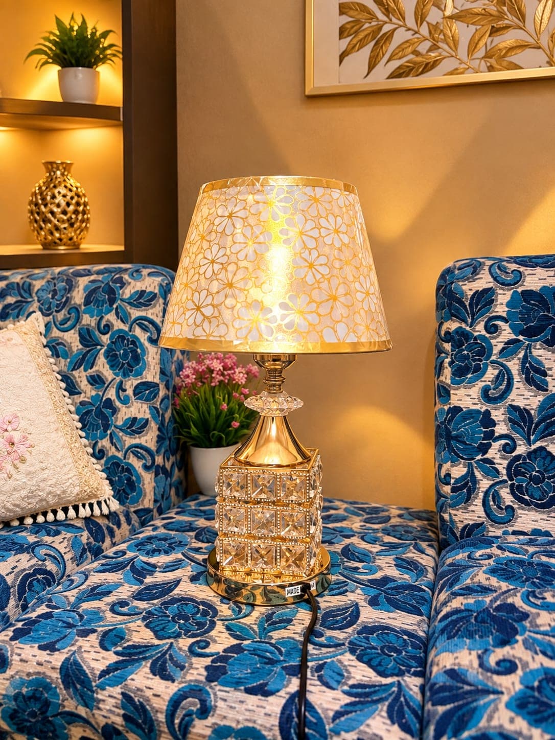 Premium Crystal Table Lamp